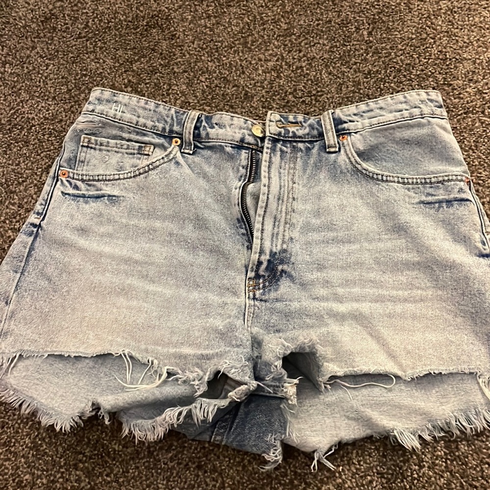 Zara denim shorts